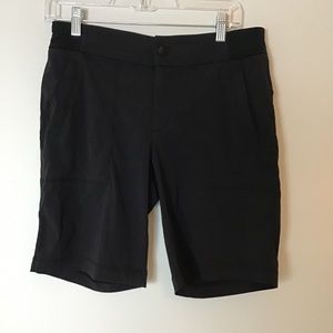 Athleta black Bermuda golf shorts , 4